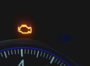 Check engine light symbol