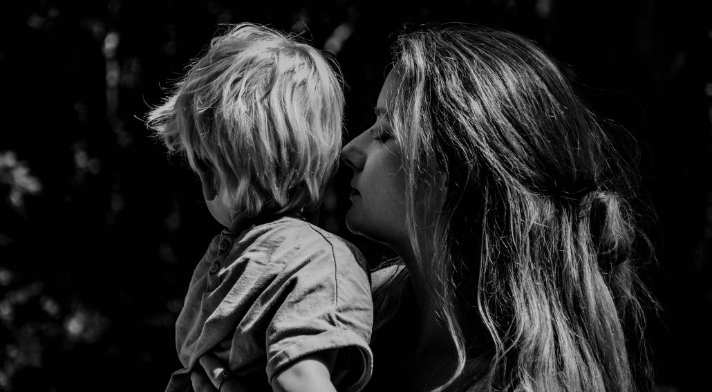 Photo of a mother and child