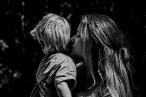 Photo of a mother and child